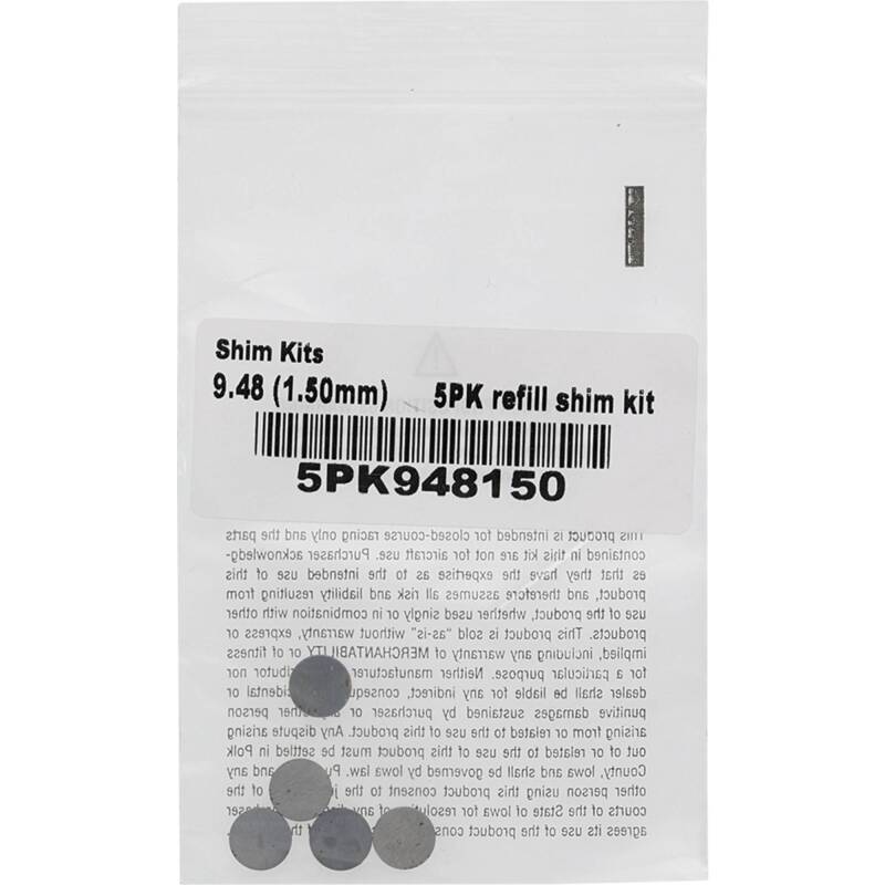 Honda CRF 450 R Shim Kits - Hot Cams - 1.500mm Thickness - 5 Pack - `02-`16